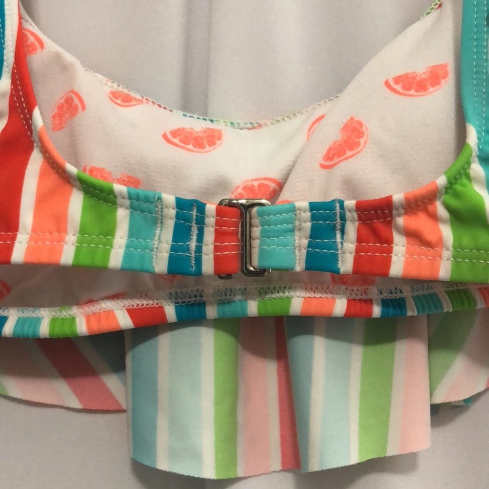 Bikini Lab multi colored top, small - Picture 8 of 9